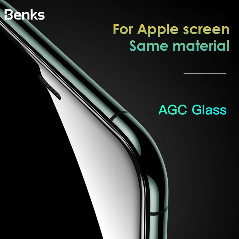 Защитное стекло Benks XPRO закаленное 3d-стекло с закругленными краями для iPhone 11 Pro MAX XR