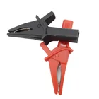 Крокодиловые зажимы Hantek 2pcs HT18A Большой дельфин Зажим Аллигатор для цифровых USB автомобильных инструментов красный + черный цвет