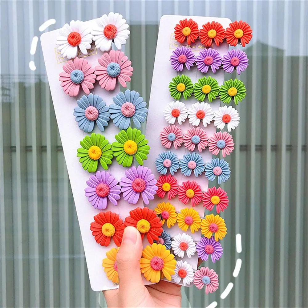 

Headwear Cute Fashion Hair Accessories Cartoon Hair Clips Small Daisy Hairpins Barrettes