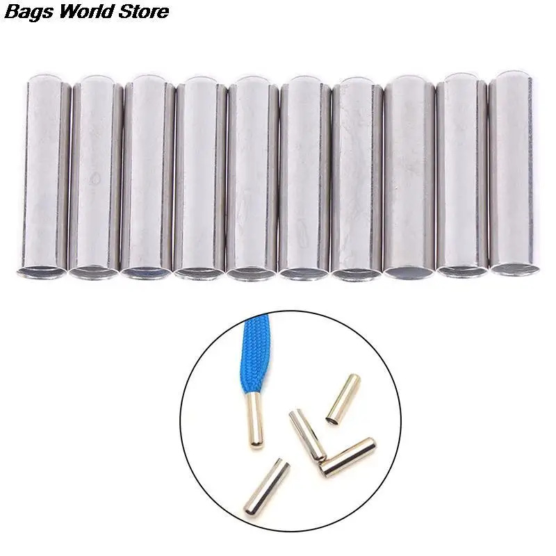 10 шт./компл. бесшовные металлические шнурки наконечники Сменная головка ремонт