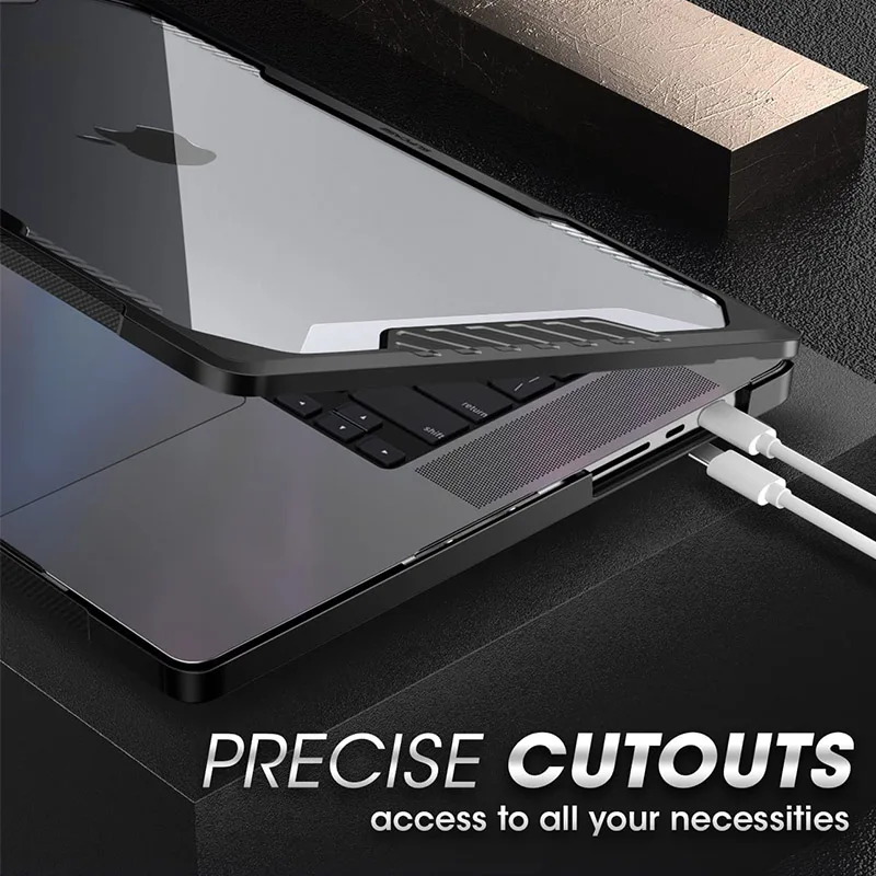Чехол SUPCASE для MacBook Pro 16 (2021) A2485 M1 / Max UB двухслойный Твердый защитный чехол дюймов |