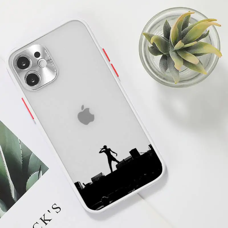 

Travis Scott Phone Case Clear matte transparent For white iPhone 7 8 x xs xr 11 12 pro plus max mini Funda