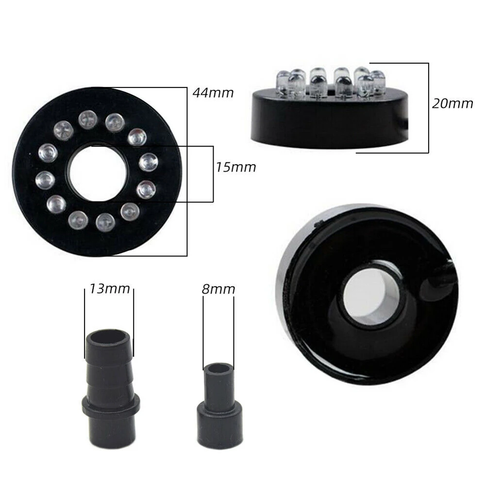 

Submersible Water Pump with 12 LED Lights for Fountain Pool Garden Pond L23