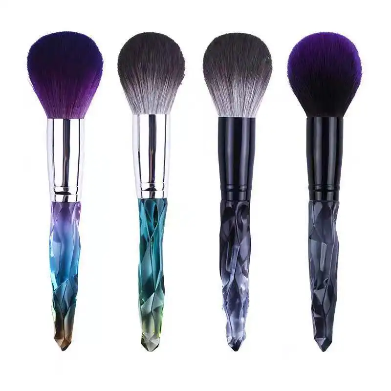 

SAIANTTH Single foundation brush rhombus crystal handle loose powder blush highlight brush cosmetic maquiagem Man-made fiber
