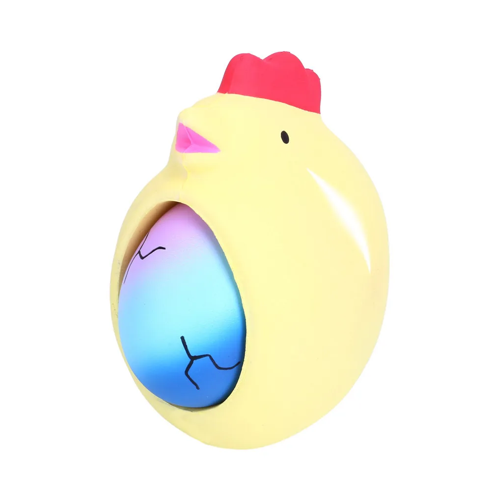 Сюрприз курица Звездная Радуга яйца креативная сжимаемая игрушка для снятия