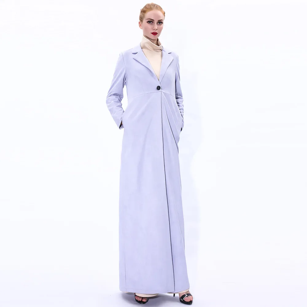 Мусульманское кимоно Дубай Abaya хиджаб женское платье Женское пальто длинное