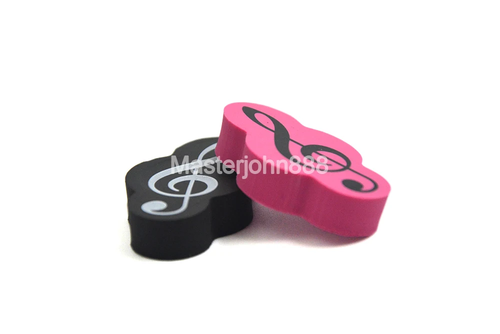 4 шт черный/розовое музыкальное пианино скрипичный ключ в виде скрипичного ключа