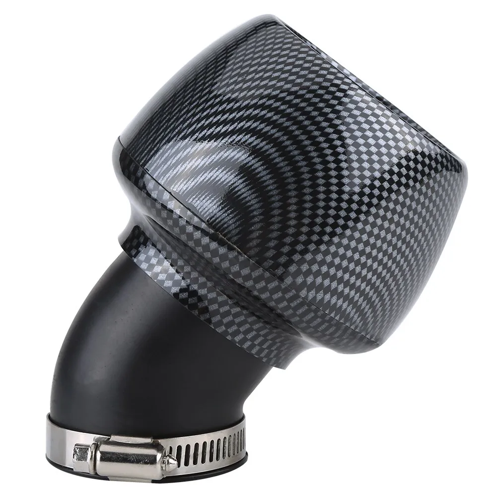 

42mm Carbon Fiber Universal Air Filter Cleaner for 150cc-250cc Motorcycle Scooter ATV Dirt Bike