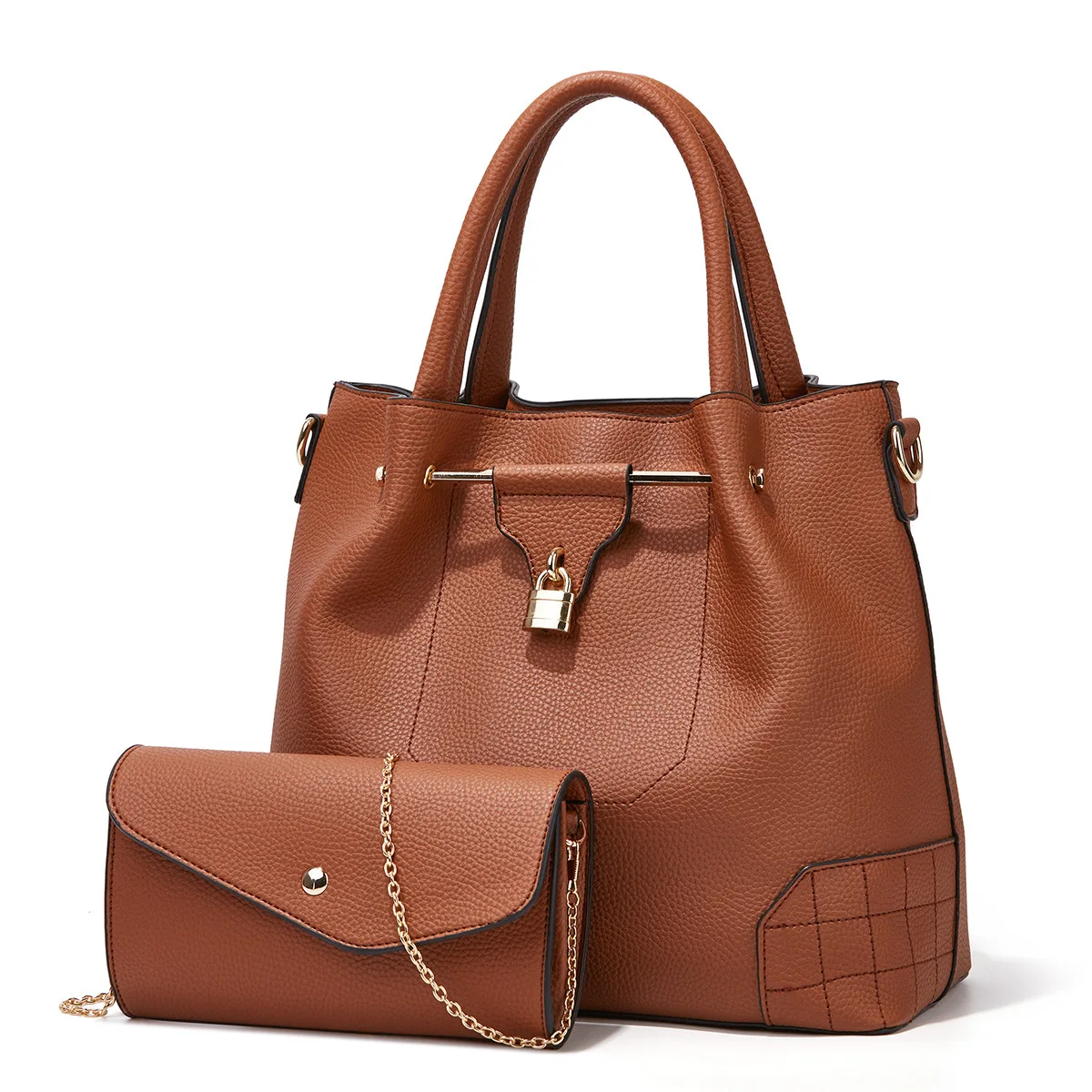 

Women's bag 2021 new women's bag diagonal bag Korean trend mother bag lychee women's shoulder bag