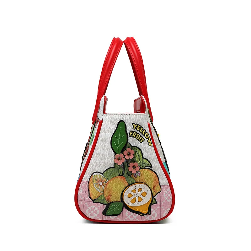 Дизайнерская женская сумка из искусственной кожи модная маленькая сумочка на