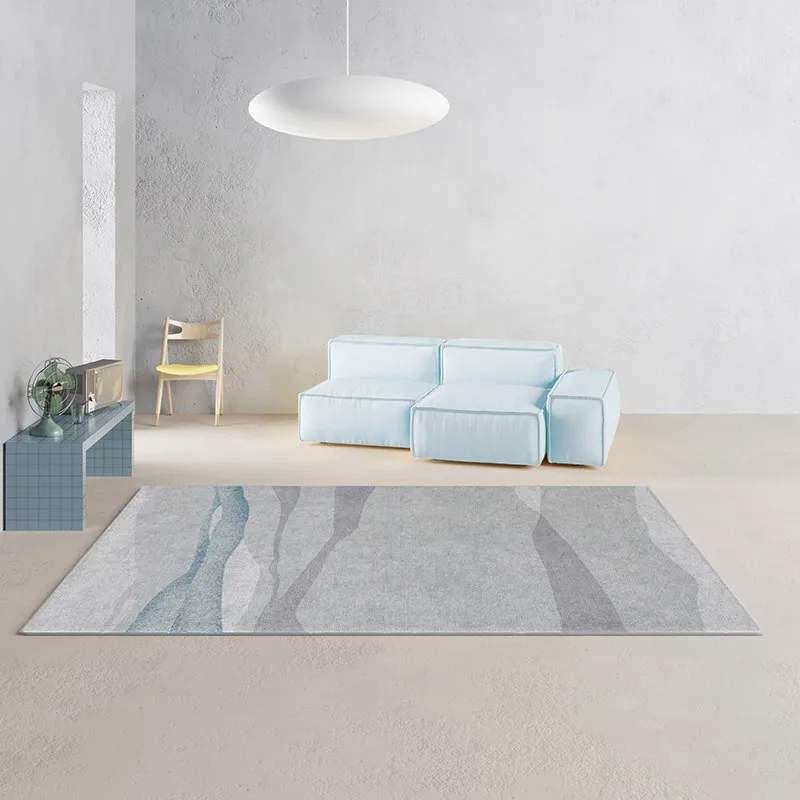 

Brief Shaggy Carpets For Living Room Home Fluffy Rugs For Bedroom Sofa Coffee Table Floor Mat Decor Soft Rectangle Piano Carpet