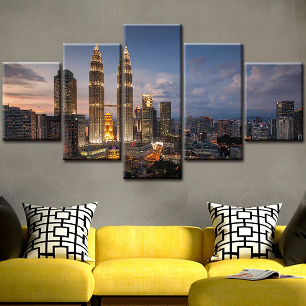 Настенная художественная галерея Кейптаун Гора с Луной Южная Африка холст