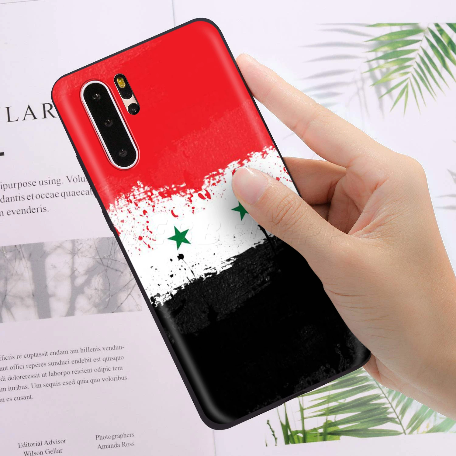 Webbedepp чехол с сирийским государственным флагом для Huawei P8 P9 P10 P20 P30 Lite Pro P Smart Z 2019 Mini |
