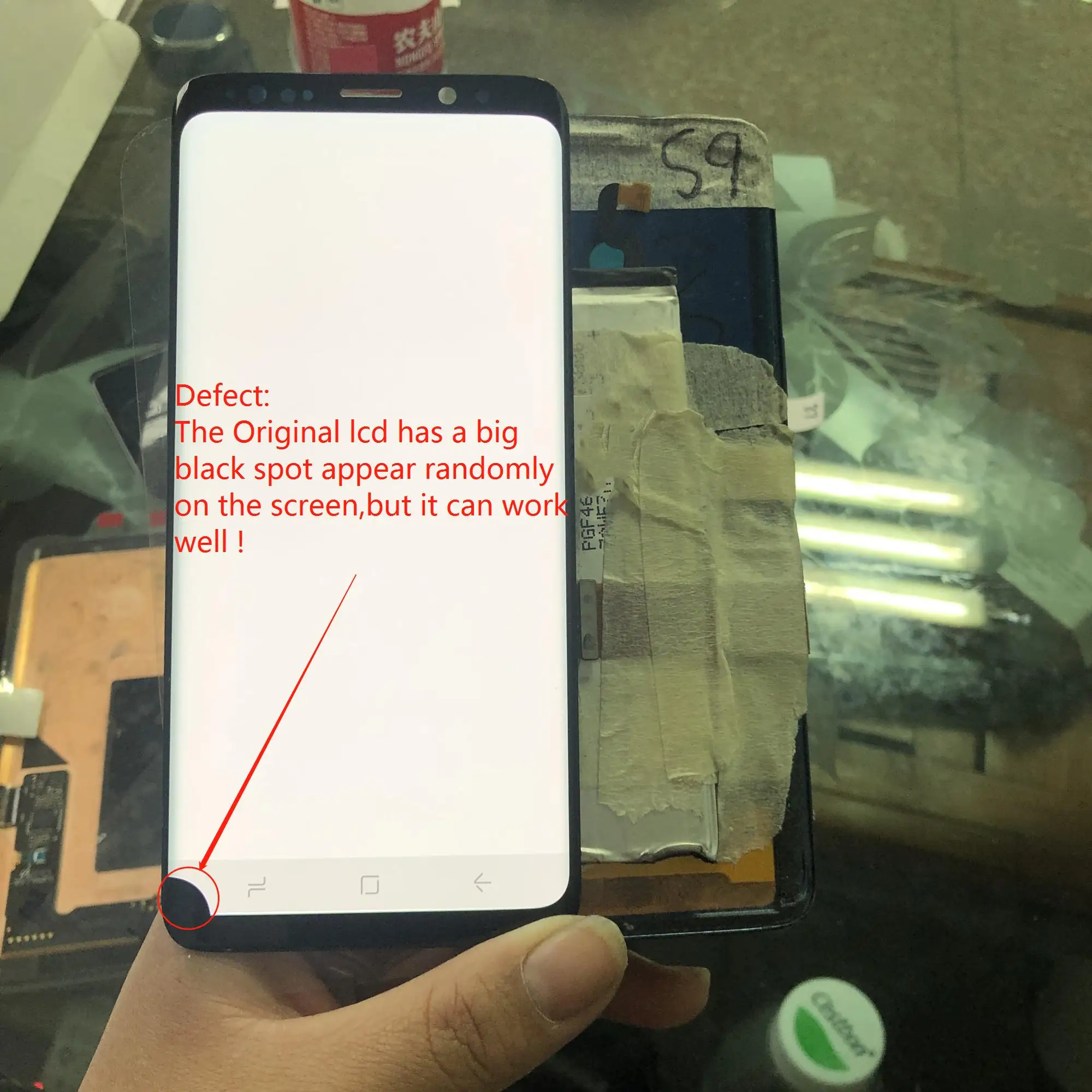5 8-дюймовый ЖК-дисплей с дигитайзером сенсорного экрана для Samsung Galaxy S9 G960