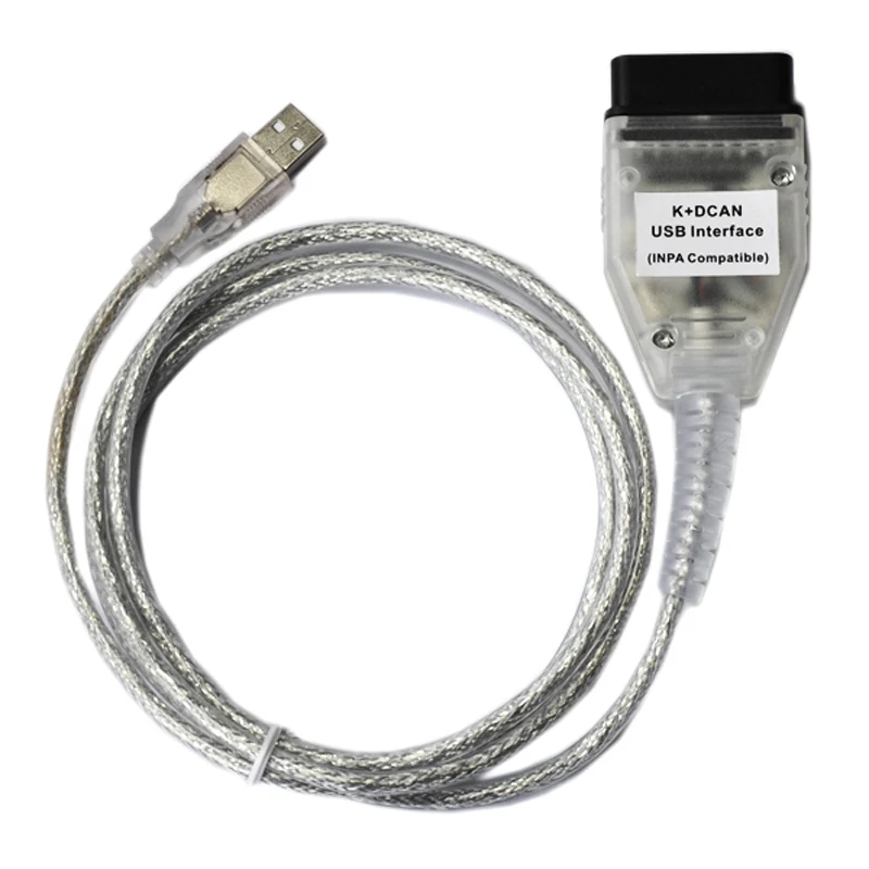 2019 FT232RL чип INPA K + CAN диагностический кабель плюс 20-контактный OBD2 удлинитель