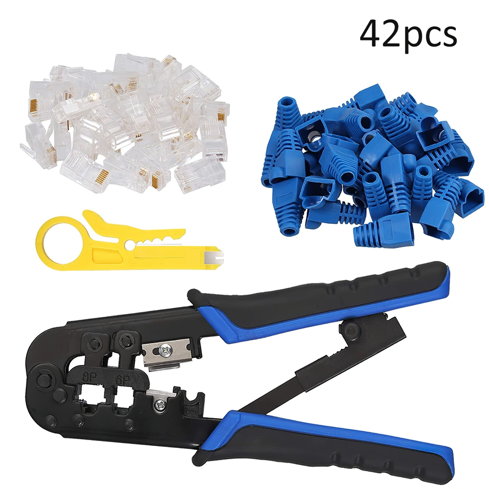 

42pcs Stripping Multifunctional Pliers Automatic Stripping Cutter Decrustation Wire Crimper Cable Cutter For Electrician Repair