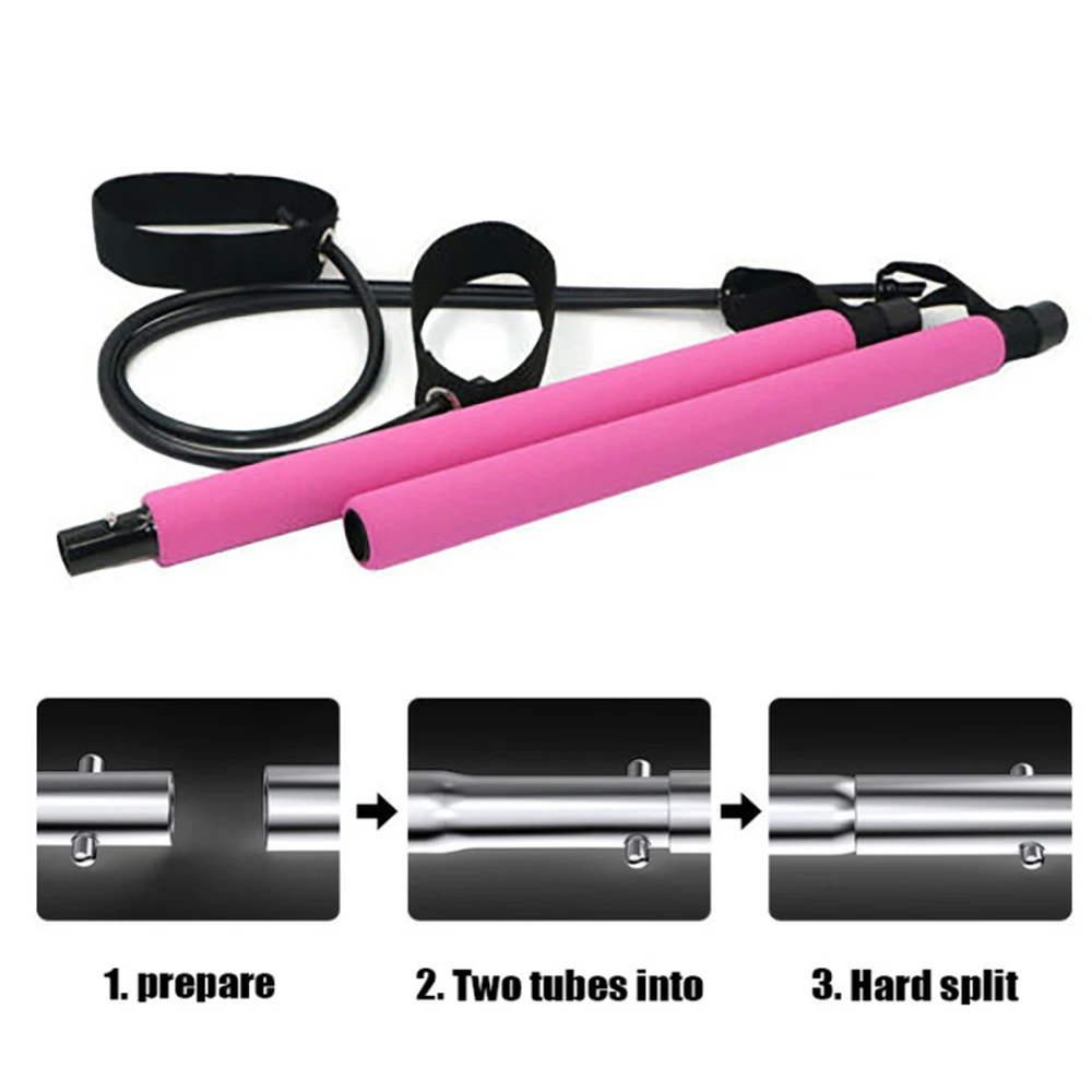 Спортивные Эспандеры 91 см эластичные ленты для домашних тренировок пилатеса