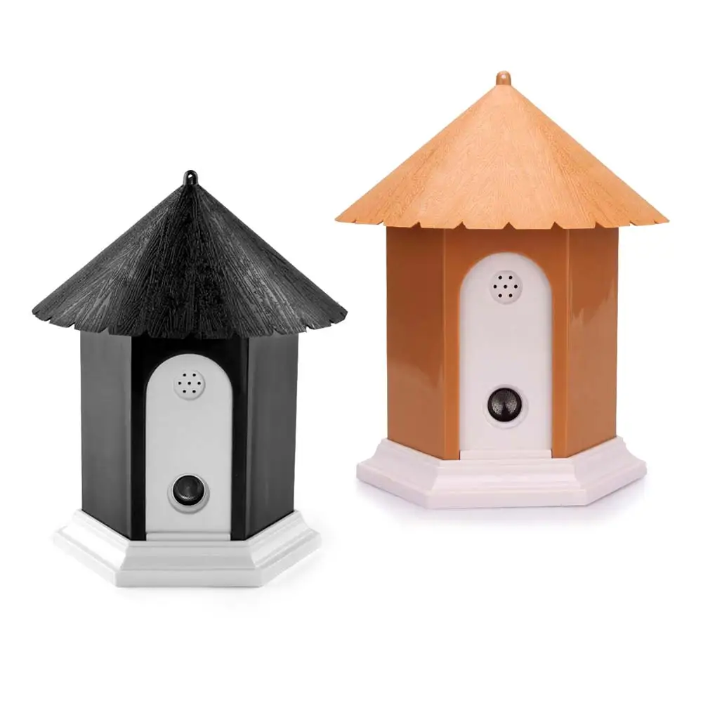 Домашний питомец собака ультразвуковой Анти лай Стоп скворечник Форма Открытый