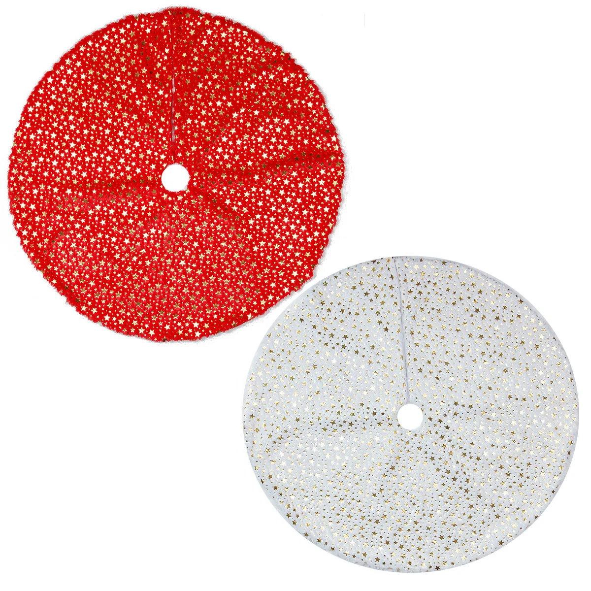 

2021 New Design Christmas Tree Skirt for Home Party Decoration with 90cm Size