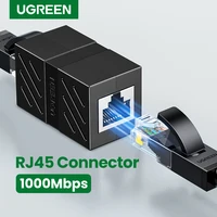ugreen rj45 connector cat765e ethernet adapter 8p8c network extender extension cable for ethernet cable female to female