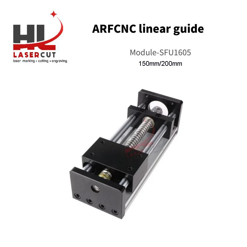 200mm Effective Travel SFU1204 1605 1610 Ballscrew 12 16mm CNC Linear Guide Stage Rail Motion Slide Table Ball Screw Actuator - купить по