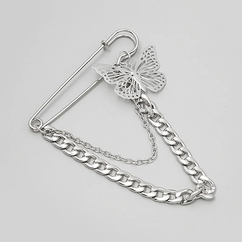 

2021 TrendyHip Hop Brooch Cold And Trendy Male Style
