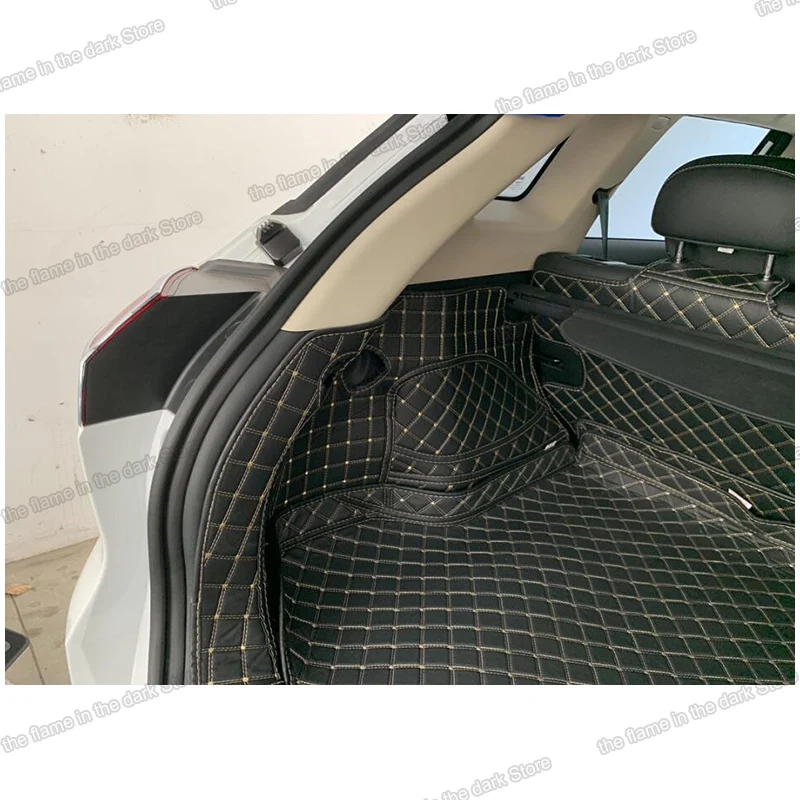 Lsrtw2017 кожаный коврик для багажника автомобиля подкладка груза Proton X70 Geely Boyue Atlas 2017