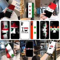 syrian flag phone case for huawei p40 p20 p30 mate 40 20 10 lite pro nova 5t p smart 2019