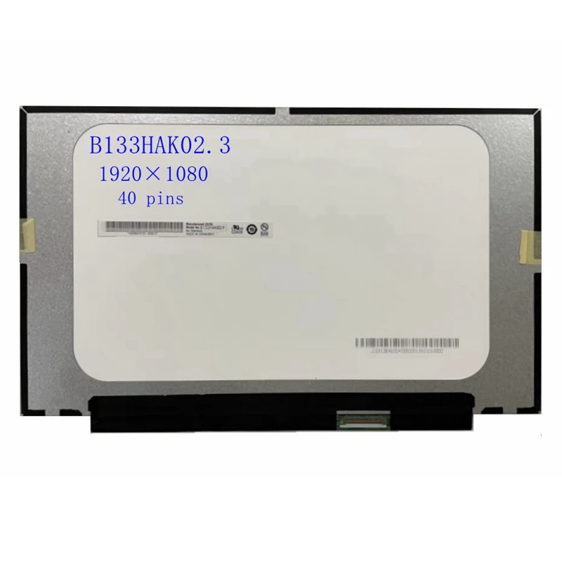 

13,3 дюймовая тонкая панель ЖК-экрана IPS B133HAK02.3 FHD 1920*1080 40 контактов