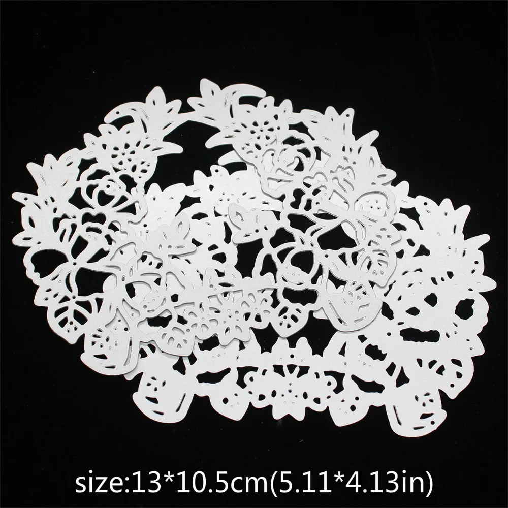

ZFPARTY Layering Flower Metal Cutting Dies Stencils for DIY Scrapbooking Decorative Embossing DIY Paper Cards