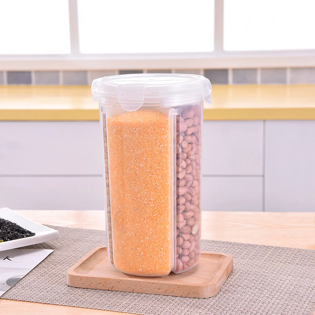 Контейнер для хранения еды объемом 1 л/2 л прозрачный пластиковый контейнер