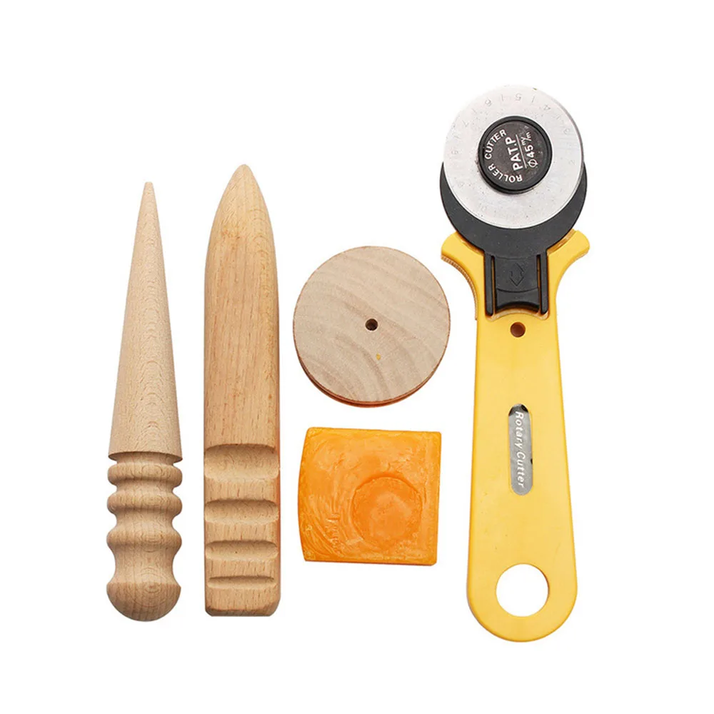 37/48 шт Профессиональный Кожа ремесло набор инструментов ручная швейная строчка