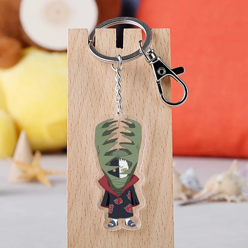 Модель Куклы ниндзя Саске Сакура Какаси акриловый брелок Akatsuki Pain Konan Zetsu Itachi