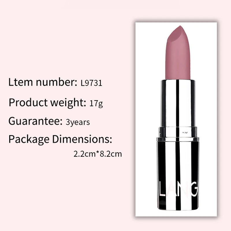 Горячая новинка яркая помада Стойкий цвет косметика антипригарная чашка Женский