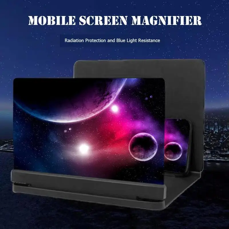 Увеличенный усилитель проектора мобильного телефона держатель для 3D HD видео