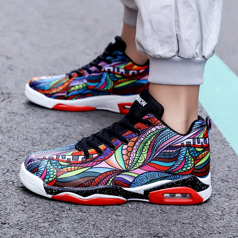 Размеры 35-45 мужские кроссовки ботинки Джастина Бибера обувь в стиле хип-хоп с