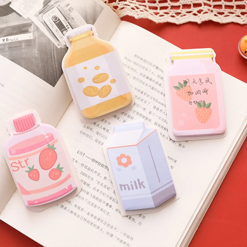Креативная Магнитная клейкая заметка для студентов Kawaii с фруктовым узором