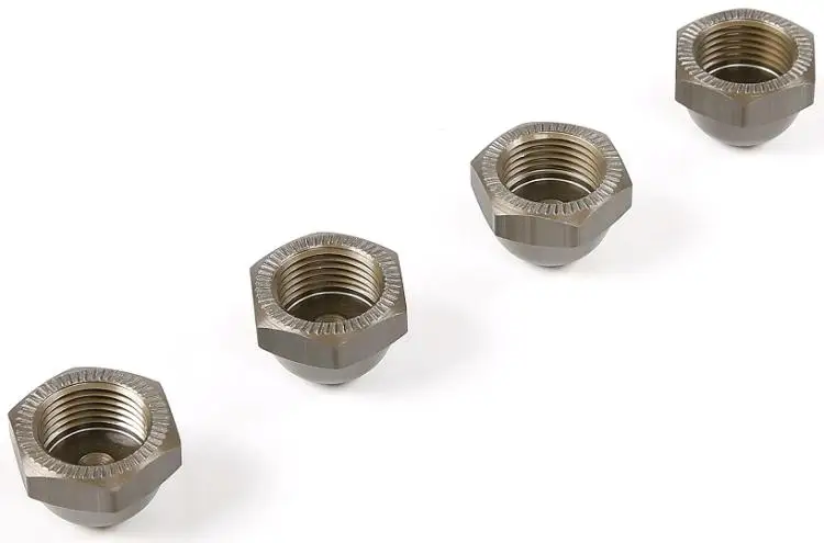 Комплект твердых кислородных герметичных колесных гаек для грузовика 1/5 gas LT(LOSI