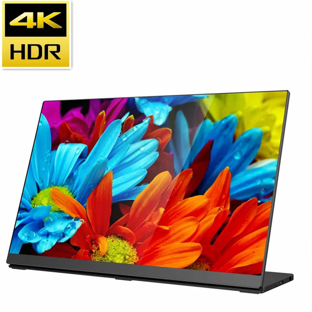

15,6 дюймовый портативный монитор 4k сенсорный экран для игр и ноутбука