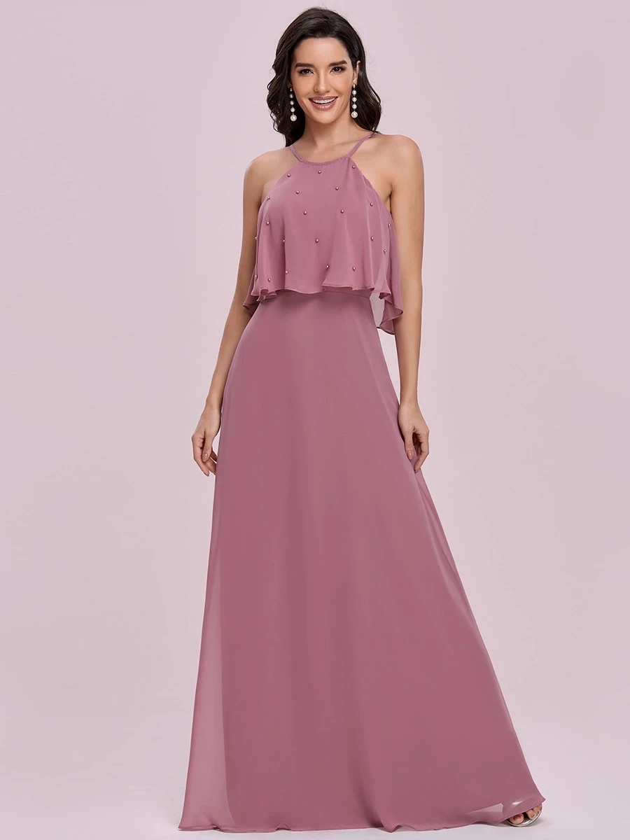 

Stunning Chiffon Wholesale Evening Dress with Beaded Designs