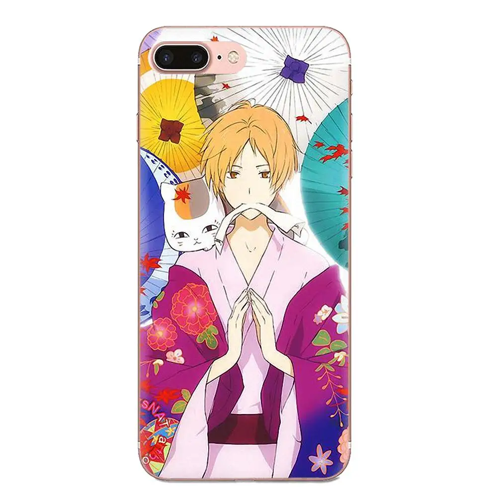 Natsume короткая футболка с героями из японского аниме Art Для Galaxy Grand A3 A5 A7 A8 A9 A9S On5 On7