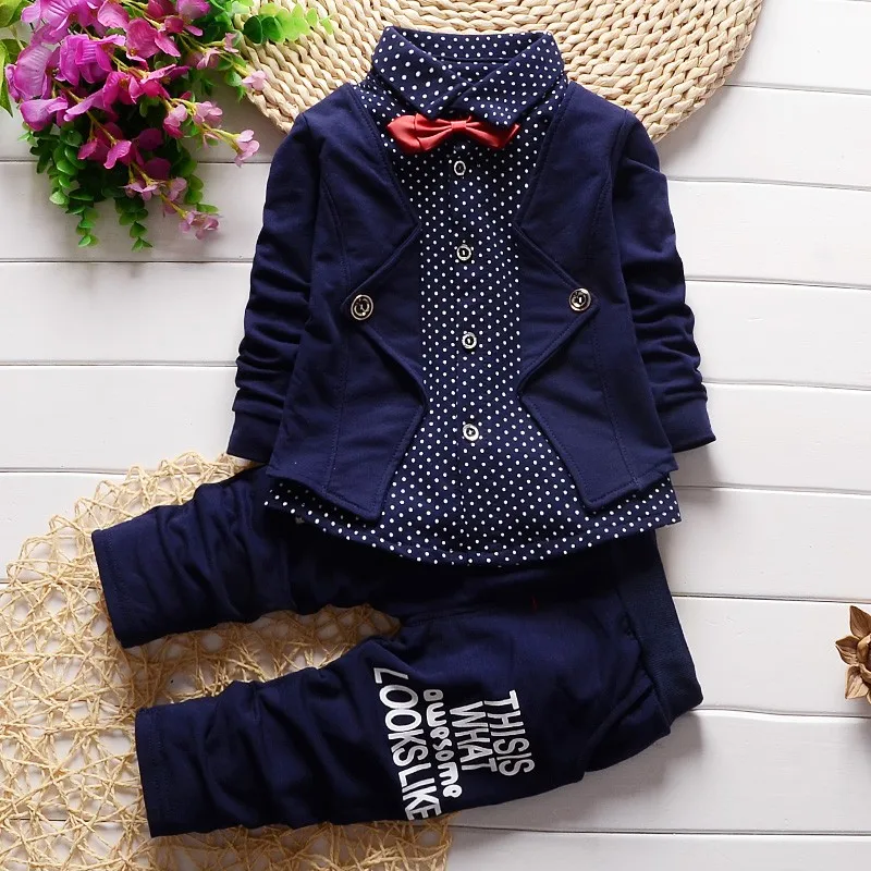 Children clothing sets spring autumn baby boys girls sportsuit coats+t-shirt+pants infant tracksuits for kid unise outfits |