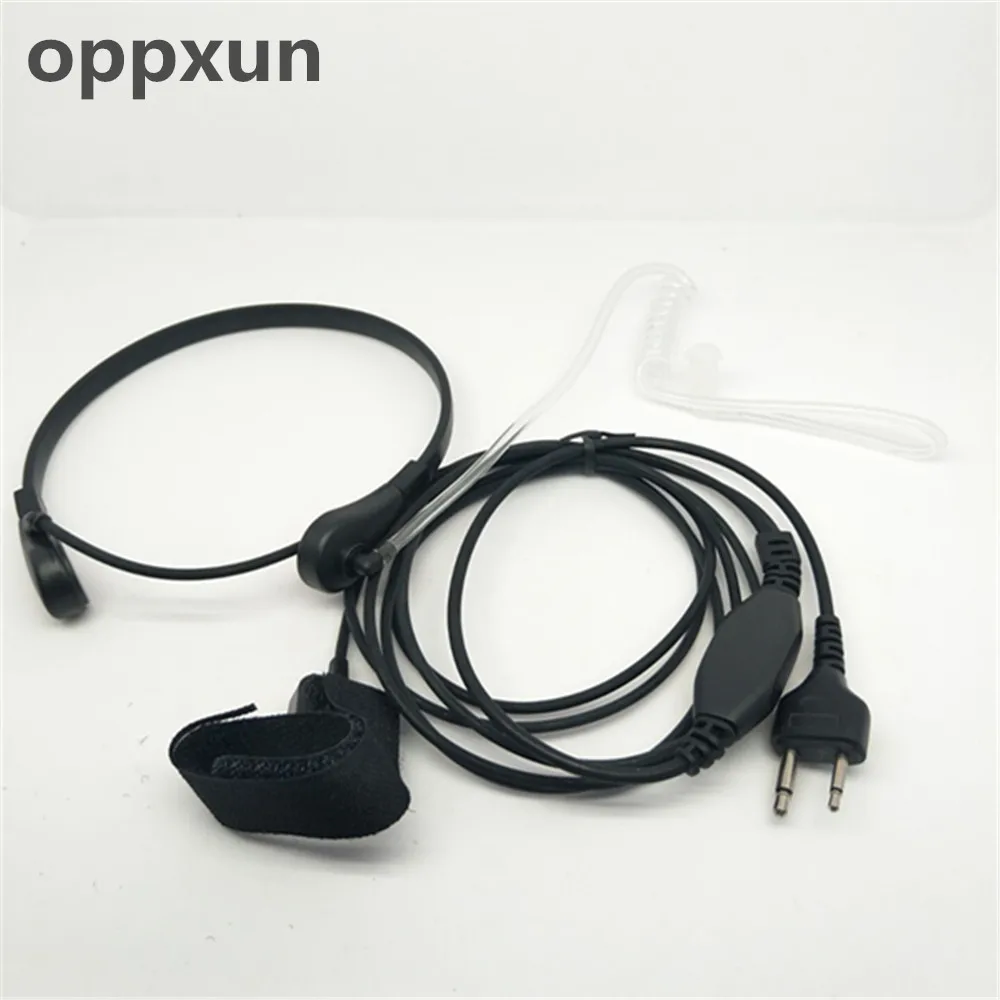 

OPPXUN Киль проверенная vinger lucht gids гарнитура voor Icom V8 F21 F11 V82 V85 F26 F22 V80 twee manier радио