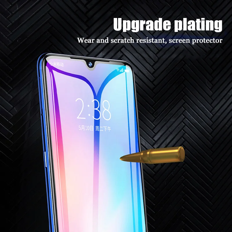 Защитное стекло для Xiaomi Mi A1 A2 Lite A3 9D закаленное защитное Mix 2 2S Pocophone F1 Передняя
