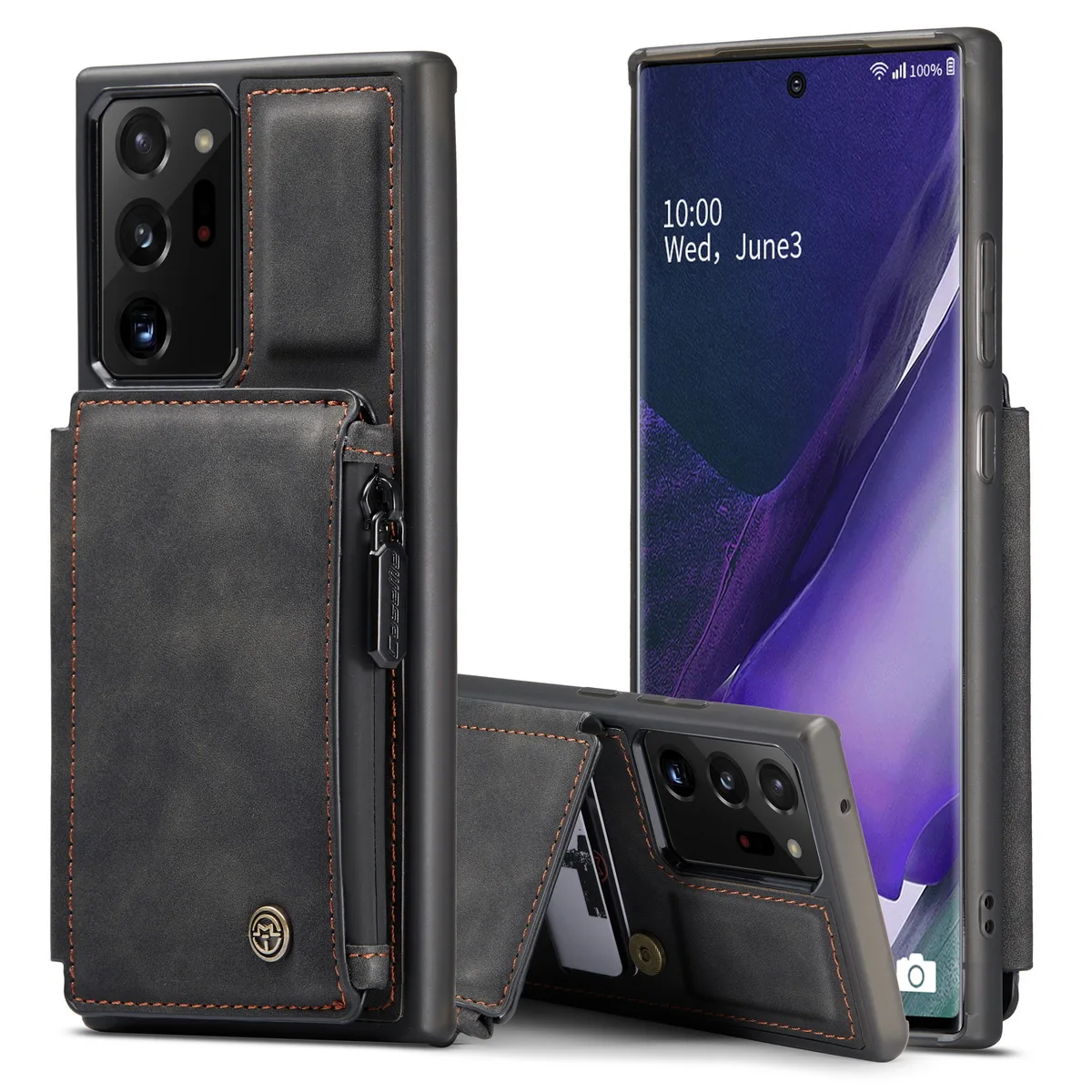 Кожаные чехлы C20 CaseMe в стиле ретро для телефонов Samsung Galaxy S20 Ultra Plus S10 S9 S8 Note 9 10 20 A21S