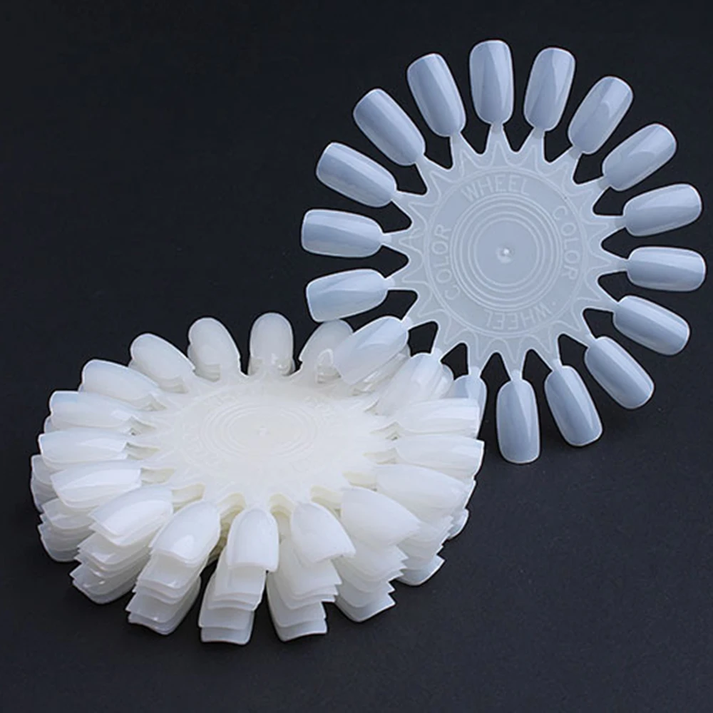 Палетки для лака ногтей дисплей доска круглый цвет пластины лаки swatch (18 часов