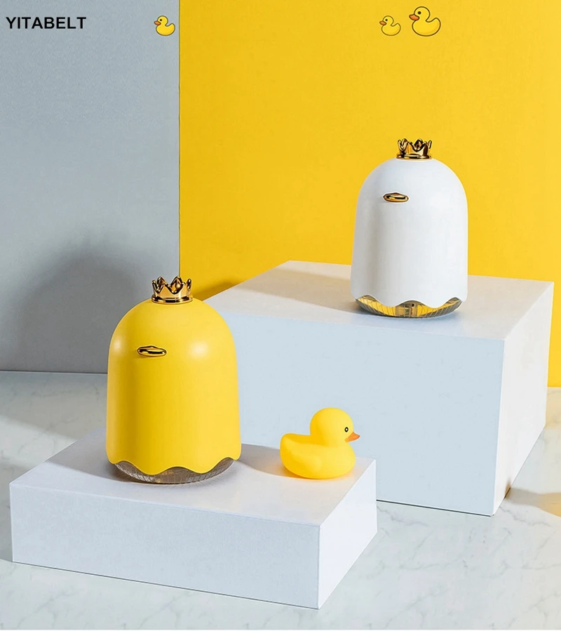 Милый увлажнитель воздуха в виде утки USB анти сухой горящий диффузор с