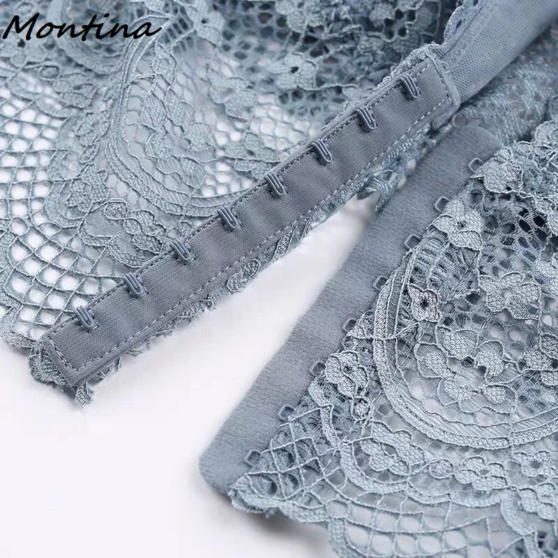 Женское нижнее белье размера плюс кружевной бюстгальтер с застежкой спереди