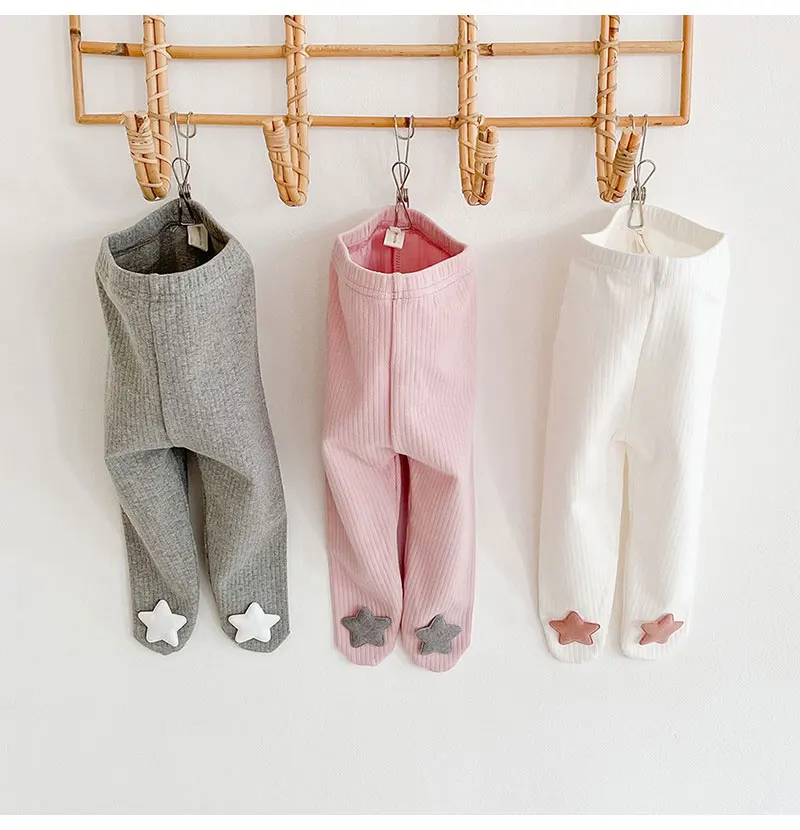 New Cute Stars Baby Tights All Match Kids Pantyhose Cotton Autumn Spring Girl Boy for Newborn Infant | Детская одежда и обувь