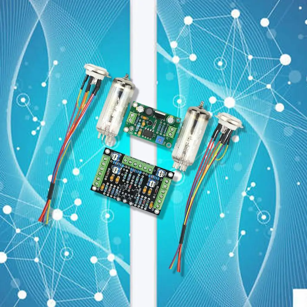 1 шт. двухканальный низковольтный 6E2 ламповый индикатор драйвер усилитель